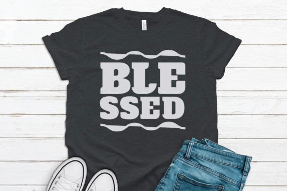 Blessed – Cristian Design SVG Graphic T-shirt Designs By pscreative