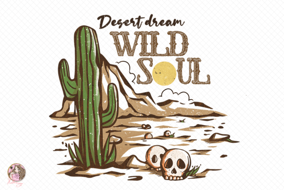 Desert Dream Wild Soul Sublimation Graphic Crafts By Hello Magic