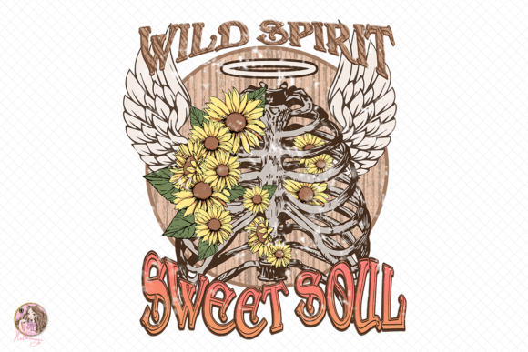 Wild Spirit Sweet Soul Sublimation Graphic Crafts By Hello Magic