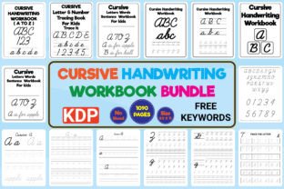Cursive Handwriting Workbook Bundle KDP Grafica 3rd grade Di 2masudrana4 1