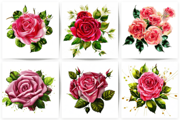 Flower Beautiful Images Gráfico Gráficos IA Por Hassas Arts