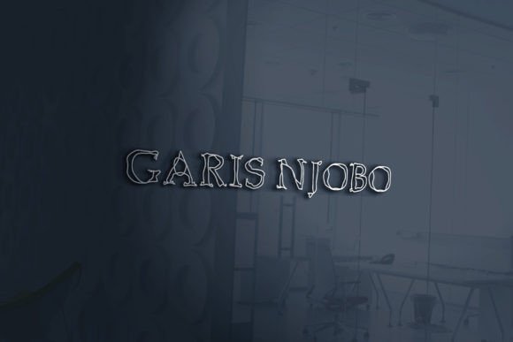 Garis Njobo Serif Font By Nickhard