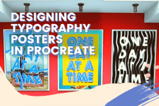 Designing Typography Posters in Procreate Classes Por Bryan Cngan