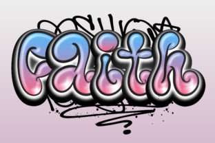 Faith Color Fonts Font By Nobu Collections 1