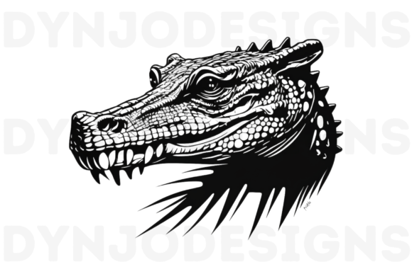 Alligator Png Svg Clipart Vector Graphic Illustrations By DynjoDesigns