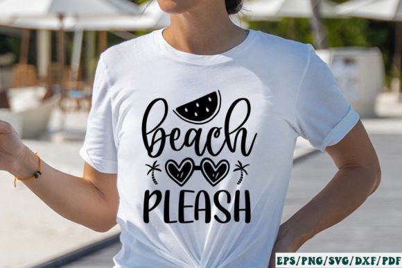 Beach Please SVG Graphic Crafts By Designer302