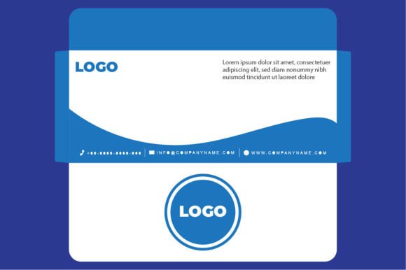 Regular Envelope Design Gráfico Plantillas de Impresión Por majharul5561