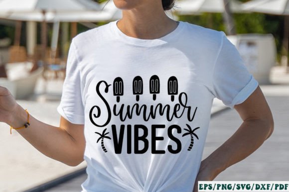 Summer Vibes Svg Illustration Artisanat Par Designer302