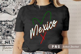 Mexico Png Heart Sublimation Graphic T-shirt Designs By DSIGNS 2