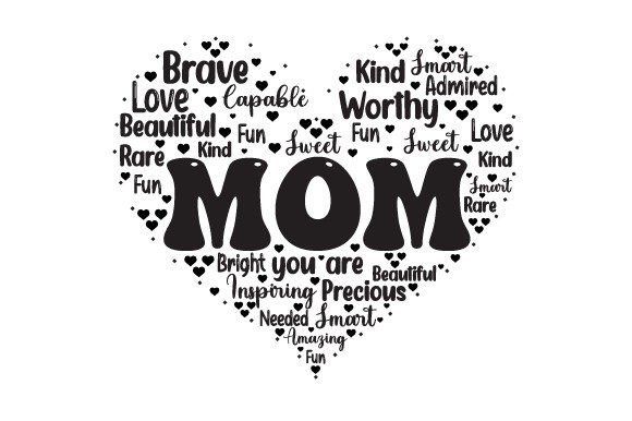 Mom You Are SVG, Mother's Day SVG Graphic Crafts By Panda Art