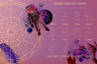 Zodiac Signs and Horoscope Design Kits Graphic Logos By Olya.Creative 3