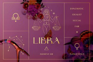 Zodiac Signs and Horoscope Design Kits Graphic Logos By Olya.Creative 9