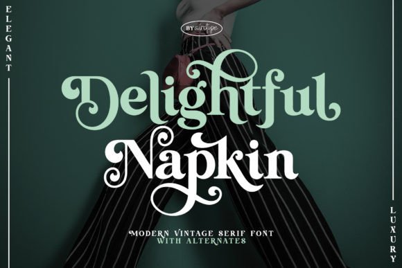 Delightful Napkin Serif Font By airotype