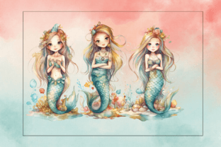 Mermaid Dreams Graphic AI Graphics By ABf 7