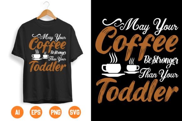 Coffee T-shirt Design 04 Grafik T-shirt Designs Von maream6446bd