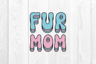 Cat Quote Design, Fur Mom Graphic T-shirt Designs By CraftStudio 1