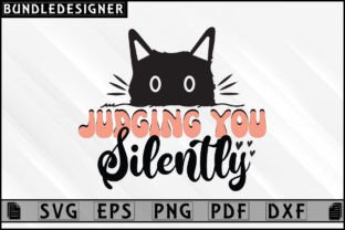 Cat Quotes SVG Design Bundle Graphic Print Templates By BundleDesigner 9