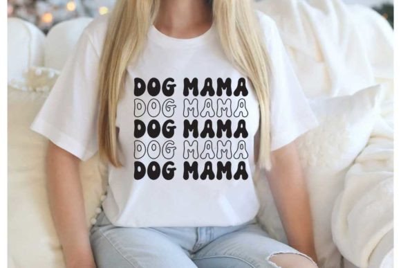 Dog Mama Graphic T-shirt Designs By CraftStudio
