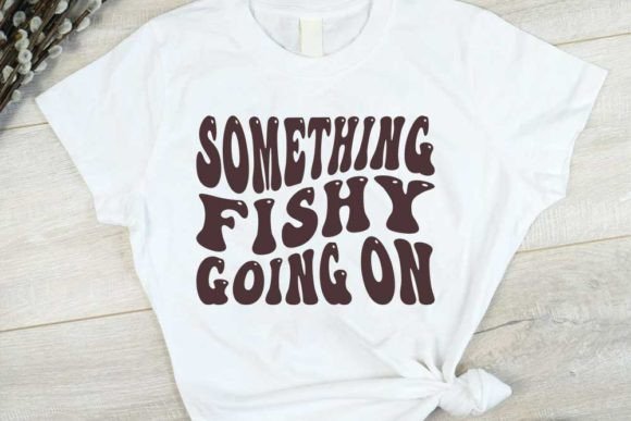 Something Fishy Going on Graphic T-shirt Designs By CraftStudio