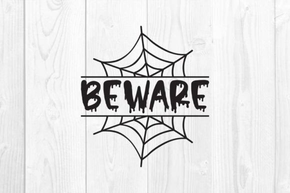 Halloween Quote Design, Beware Graphic T-shirt Designs By CraftStudio