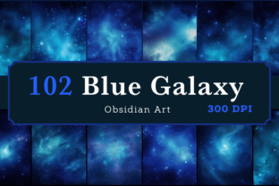 Night Sky Blue Galaxy Background Graphic Backgrounds By Obsidian Art 1