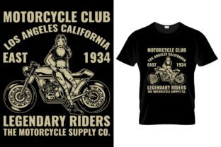Legendary Riders Motorcycle T-shirt Gráfico Diseños de Camisetas Por Open Expression