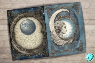 Luna Junk Journal Kit Graphic Objects By Emily Designs 5