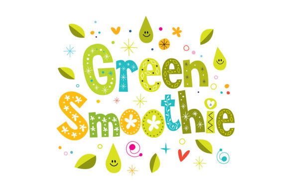 Green Smoothie Graphic Illustrations By Alias Ching