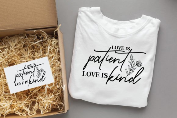 Love is Patient Love is Kind/Wedding SVG Graphic Print Templates By svgdesignsstore07