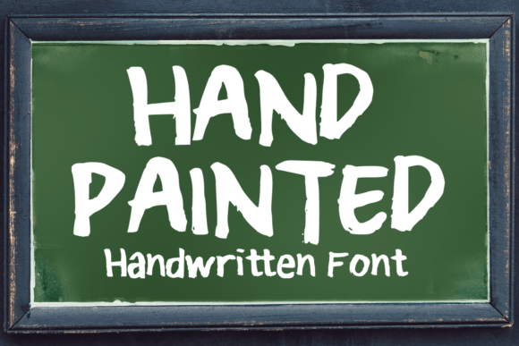 Hand Painted Script & Handwritten Font By MVMET