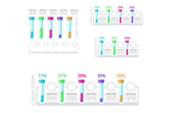 Laboratory Experiment Infographic Chart Graphic Infographics By bsd studio