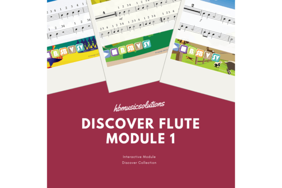 Discover Flute Unit 1 Graphic Teaching Materials By hbmusicsolutions