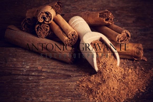 Sticks and Ground Ceylon Cinnamon Graphic Food & Drinks By AntonioGravante
