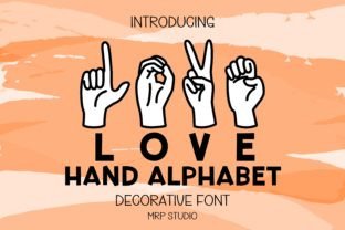 Hand Alphabet Decorative Font By MRP STUDIO 1
