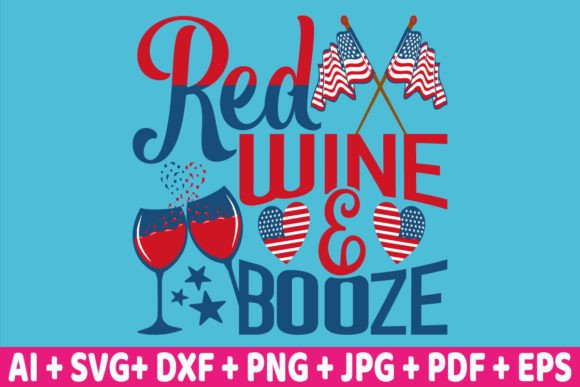Red Wine & Booze SVG Graphic Crafts By Creative SVG Corner