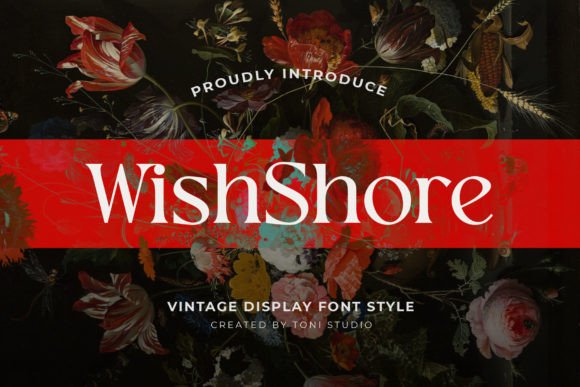 Wishshore Serif Font By ToniStudio