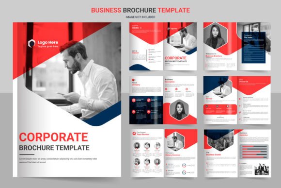 Business Brochure Template Layout Design Graphic Graphic Templates By Tanu