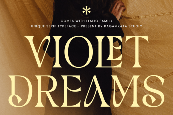 Violet Dreams Serif Font By RagamKata Studio