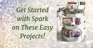 Three Tier Tray Projects Using Graphics You Can Make in Spark