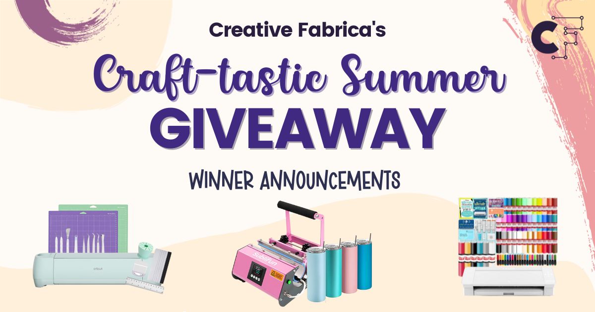 Creative Fabrica’s Craft-tastic Summer Giveaway