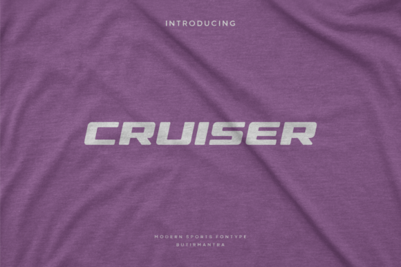 Cruiser Sans Serif Font By garismantra