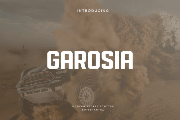 Garosia Sans Serif Font By garismantra