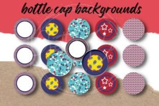 Patriotic Round Circle Backgrounds Graphic Backgrounds By Pretty Cute Creative 1