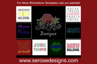PRAY PRAY PRAY Rhinestone Template Graphic Print Templates By serosedesigns 5