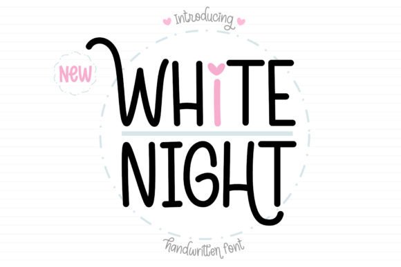 White Nigth Script & Handwritten Font By BB Type Studios