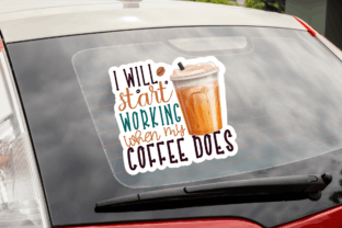 Coffee Printable Stickers Bundle Graphic Crafts By Regulrcrative 4