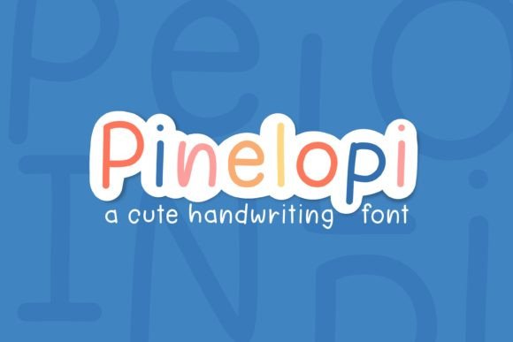 Pinelopi Script & Handwritten Font By Jyllyco