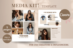 Content Creator UGC Kit for Social Media Graphic Social Media Templates By Mila Tinta 4