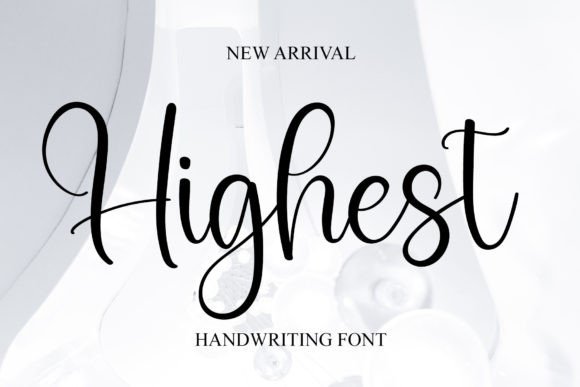 Highest Script & Handwritten Font By 21Design