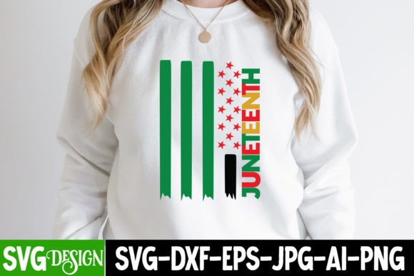 Juneteenth SVG Design Gráfico Diseños de Camisetas Por ranacreative51